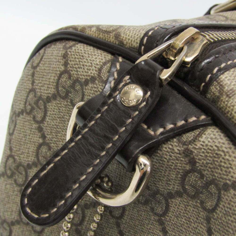 GUCCI Brown Leather Boston Bag - Picture 11 of 16